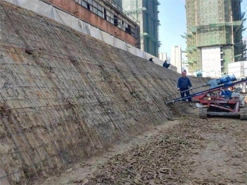 明溪建筑边坡支护